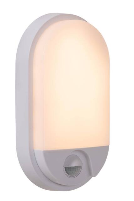 Netlighting Lucide HUPS IR PIR Wall light Outdoor LED 1x10W 3000K IP54 White - image 1