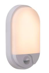 Netlighting Lucide HUPS IR PIR Wall light Outdoor LED 1x10W 3000K IP54 White - thumbnail 1