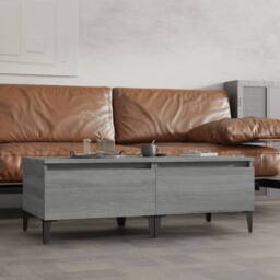 Berkfield Home Side Tables 2 pcs Grey Sonoma 50x46x35 cm Engineered Wood - Size: 50 x 46 x 35 cm - thumbnail 1
