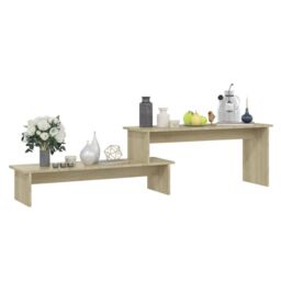 Berkfield Home TV Cabinet Sonoma Oak 180x30x43 cm Engineered Wood in Brown - Size: 180 x 30 x 43 cm - thumbnail 3