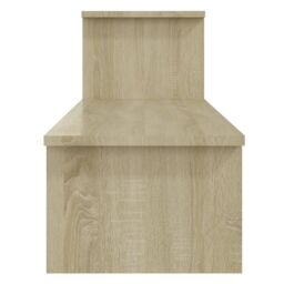 Berkfield Home TV Cabinet Sonoma Oak 180x30x43 cm Engineered Wood in Brown - Size: 180 x 30 x 43 cm - thumbnail 6