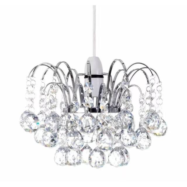 SPETLEK Ceiling Pendant Light Shade Clear Acrylic Ball - image 1