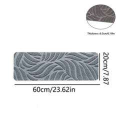 Havendro Gray 15Pcs Stair Pads Non Slip Adhesive Step Mats in Grey - thumbnail 2
