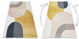 RugsX Fusion Rug in Yellow - Size: 80 cm x 150 cm - thumbnail 3