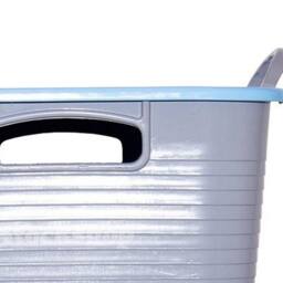 Red Gorilla Stack N Store Storage Box One Size in Mid Grey - thumbnail 2