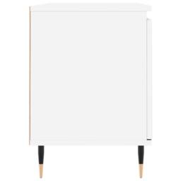 Berkfield Home TV Cabinet White 104x35x50 cm Engineered Wood - Size: 104 x 35 x 50 cm - thumbnail 7