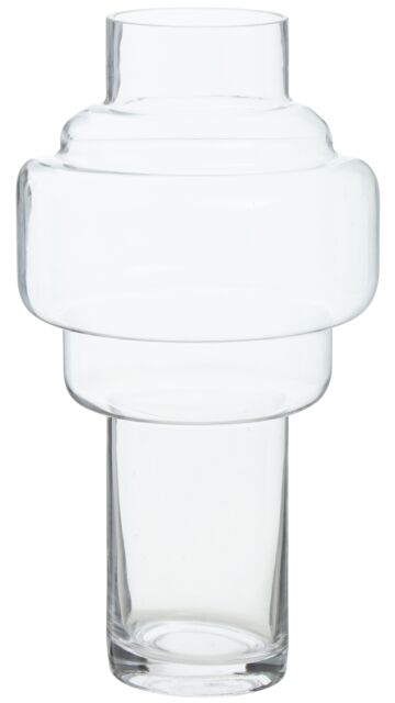 Orsina Cayden Large Glass Vase in Clear - image 1