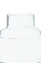 Orsina Cayden Large Glass Vase in Clear - thumbnail 3