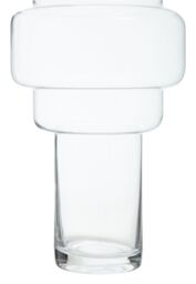 Orsina Cayden Large Glass Vase in Clear - thumbnail 2