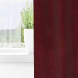 Berkfield Home Stunning Blackout Curtains with Eyelets 2 pcs Wine Red Velvet