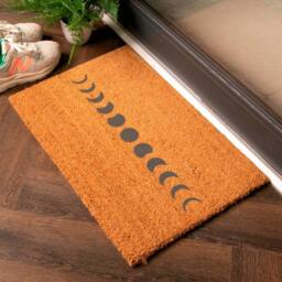 Artsy Mats Grey Moon/Lunar Phases Doormat - Size: 40 cm x 60 cm - thumbnail 1