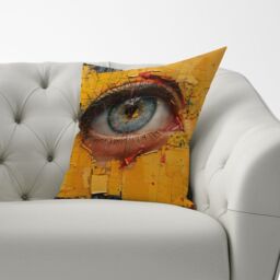 Warren Reed - Designer Ethereal Gaze Cushions - Size: 60 cm x 60 cm - thumbnail 3
