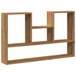 Berkfield Home Wall Shelf Artisian Oak 99x15x60 cm Engineered Wood in Brown - Size: 99 x 15 x 60 cm - thumbnail 2