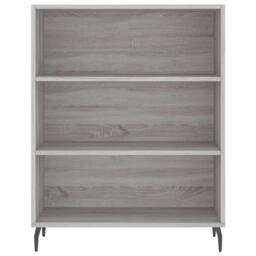 Berkfield Home Highboard Grey Sonoma 69.5x34x180 cm Engineered Wood - thumbnail 8