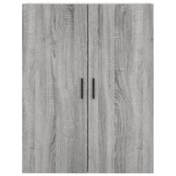 Berkfield Home Highboard Grey Sonoma 69.5x34x180 cm Engineered Wood - thumbnail 6
