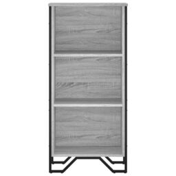 Berkfield Home Bookcase Grey Sonoma 50x31x106 cm Engineered Wood - Size: 50 x 31 x 106 cm - thumbnail 4