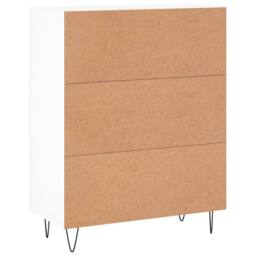 Berkfield Home Sideboard White 69.5x34x90 cm Engineered Wood - thumbnail 8