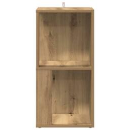 Berkfield Home Corner Cabinet Artisan Oak 33x33x67 cm Engineered Wood in Brown - Size: 33 x 33 x 67 cm - thumbnail 5