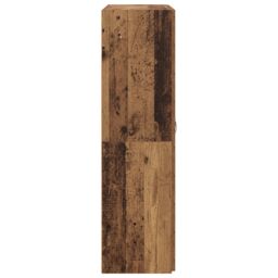 Berkfield Home Office Cabinet Old wood 60 x 32 x 115 cm Engineered wood - thumbnail 7