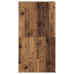 Berkfield Home Office Cabinet Old wood 60 x 32 x 115 cm Engineered wood - thumbnail 6