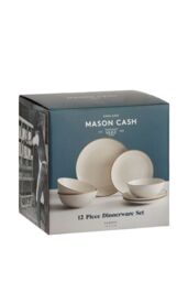 Mason Cash 'Classic' Collection 12 Piece Dinner Set in Cream - thumbnail 2
