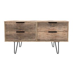 Ready Assembled 2 U Fuji 4 Drawer Bed Box (Ready Assembled) in Dark Brown - thumbnail 3
