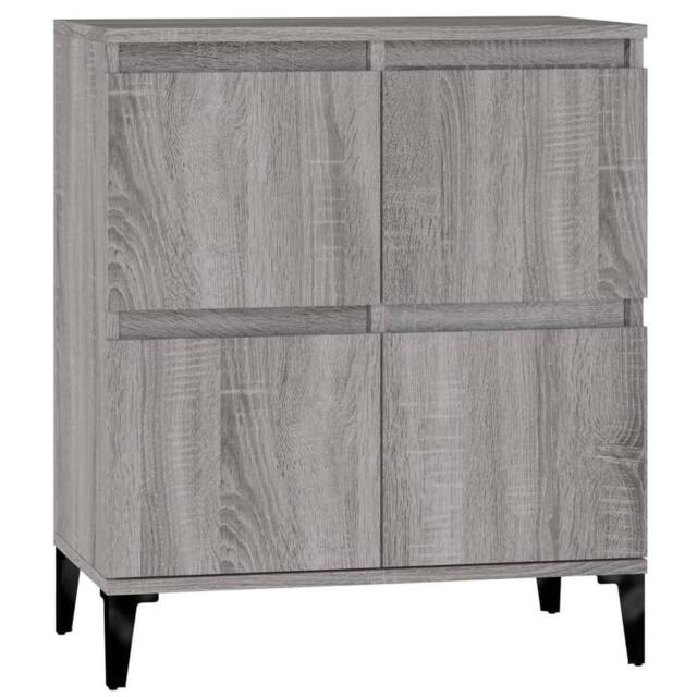 Berkfield Home Sideboard Grey Sonoma 60x35x70 cm Engineered Wood - Size: 60 x 35 x 70 cm - image 1