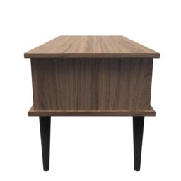Ready Assembled 2 U Fuji 1 Drawer Coffee Table (Ready Assembled) in Walnut - thumbnail 2