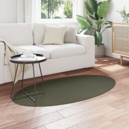 Berkfield Home Rugs Forest Green Polyester 80 x 150 cm Non-Slip Area Rug - Size: Medium - thumbnail 3
