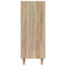 Berkfield Home Sideboard Sonoma Oak 69.5x34x90 cm Engineered Wood in Tan - thumbnail 6