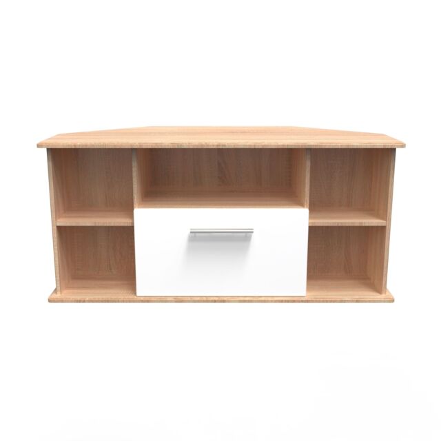 Ready Assembled 2 U Windsor Corner TV Unit (Ready Assembled) - image 1