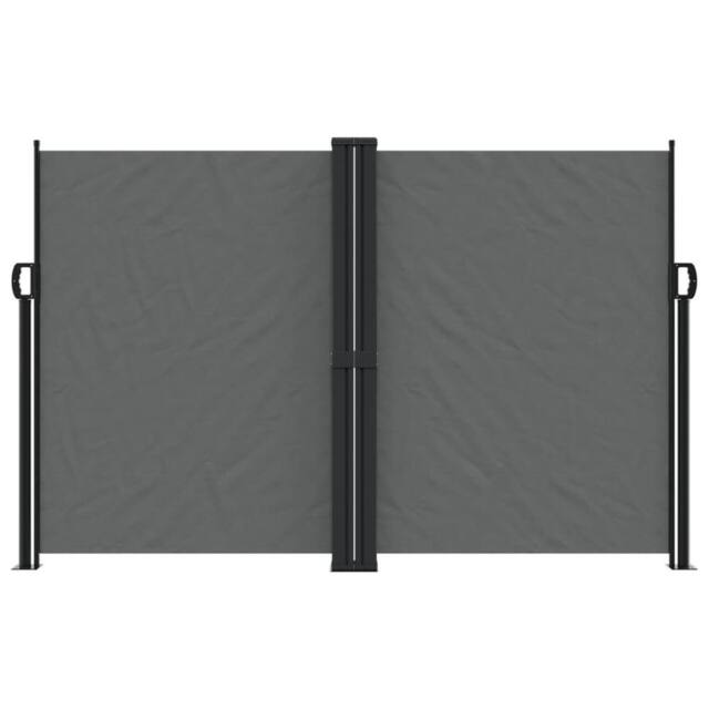 Berkfield Home Retractable Side Awning Anthracite 160x600 cm in Dark Grey - image 1