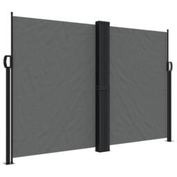 Berkfield Home Retractable Side Awning Anthracite 160x600 cm in Dark Grey - thumbnail 3