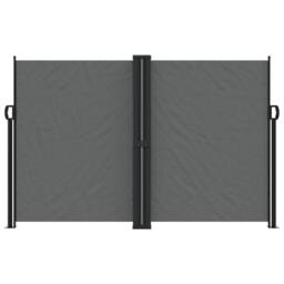 Berkfield Home Retractable Side Awning Anthracite 160x600 cm in Dark Grey - thumbnail 1