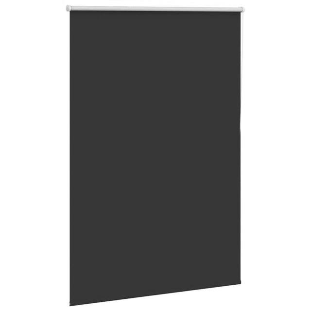 Berkfield Home Roller Blind Blackout Black 90x130 cm Fabric Width 85.7 cm Polyester - image 1