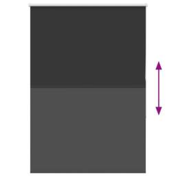 Berkfield Home Roller Blind Blackout Black 90x130 cm Fabric Width 85.7 cm Polyester - thumbnail 5
