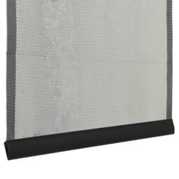 Berkfield Home Insect Door Screen with 5-Piece Mesh Curtain Black 120x240 cm - thumbnail 5