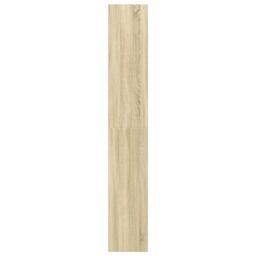 Berkfield Home Bookcase Sonoma Oak 40x30x189 cm Engineered Wood in Brown - Size: 40 x 30 x 189 cm - thumbnail 5