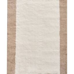 Wyld and Coco Beige and Brown Cotton Bath Mat 60 x 90 cm Geometric Pattern - Size: 1600mm x 900mm - thumbnail 2