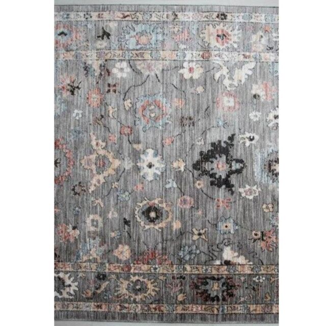 The Rug Shop UK Abstract Grey Traditional Machine Made Easy to clean Area Rug - Size: 200 cm x 290 cm - image 1