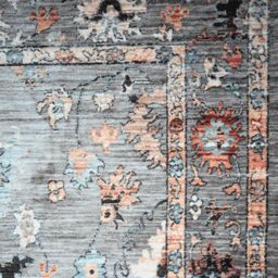 The Rug Shop UK Abstract Grey Traditional Machine Made Easy to clean Area Rug - Size: 200 cm x 290 cm - thumbnail 3