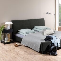 Furniture To Go Seaford Bedside Table with 1 Drawer in Black - thumbnail 6