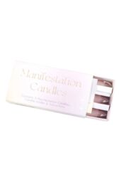 KDMD 3 Manifestation Spell Candles in a Box in Pink
