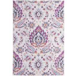 THE RUGS Marrakech Multicolour Floral Large Area Rug & Runner Living Room 460 - Size: 120 cm x 170 cm - thumbnail 1