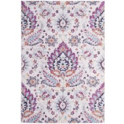 THE RUGS Marrakech Multicolour Floral Large Area Rug & Runner Living Room 460 - Size: 120 cm x 170 cm
