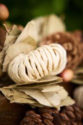Dibor Traditional Pumpkin Patch Winter Autumn Garland 168cm in Orange - thumbnail 5