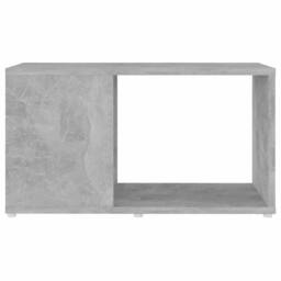 Berkfield Home TV Cabinet Concrete Grey 60x24x32cm Engineered Wood - Size: 60 x 24 x 32 cm - thumbnail 4