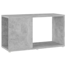 Berkfield Home TV Cabinet Concrete Grey 60x24x32cm Engineered Wood - Size: 60 x 24 x 32 cm - thumbnail 2