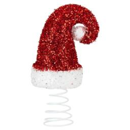 VFM e-Store Christmas Santa Hat Decoration 20cm x 9.5cm Red X 1 - Size: 20 cm x 9.5 cm - thumbnail 1