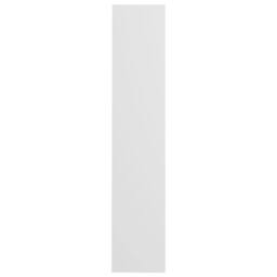 Berkfield Home Wall Shoe Cabinet White 60x18x90 cm Engineered Wood - Size: 60 x 18 x 90 cm - thumbnail 5